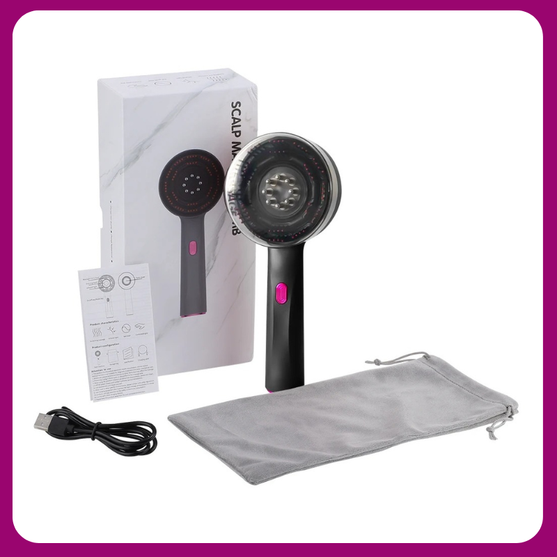 ZenLumi – Masseur crânien avec lumière rouge