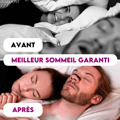 ZenBreeze - Bandelettes magnétiques pour le nez