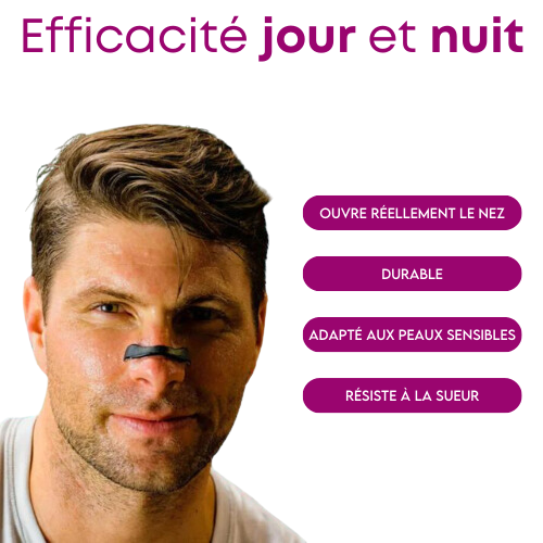 ZenBreeze - Bandelettes magnétiques pour le nez